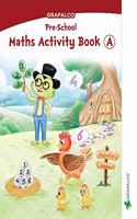 Navneet Grafalco - Maths Activity Book - A Jr. Kg. | English | Pre School Book |