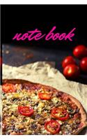 Notebook: I love pizza
