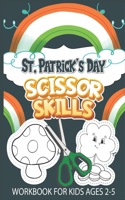 St. Patrick's Day Scissor Skills Workbook for Kids Ages 2-5