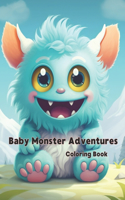 Baby Monster Adventures Coloring Book