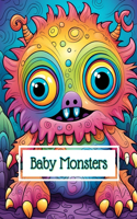 Baby Monsters Coloring Book