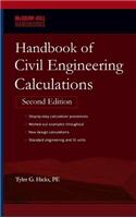 Handbook of Civil Engineering Calculations