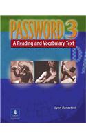 Password 3: A Reading and Vocabulary Text