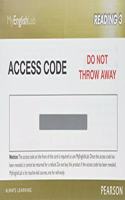 Mylab English Reading 3 (Student Access Code)
