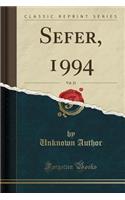 Sefer, 1994, Vol. 21 (Classic Reprint)