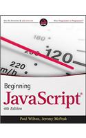 Beginning Javascript, 4th Edition