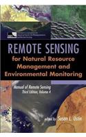 Manual of Remote Sensing, Remote Sensing for Natural Resource Management and Environmental Monitoring