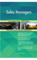 Sales Managers A Complete Guide - 2020 Edition