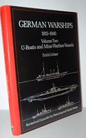 GERMAN WARSHIPS 1815 1945 VOLUME TW (Conway's naval history after 1850)