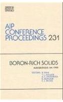 Boron-rich Solids