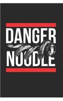 Danger Noodle: Snakes Notebook, Dotted Bullet (6 x 9 - 120 pages) Animal Themed Notebook for Daily Journal, Diary, and Gift