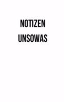Notizen Unsowas