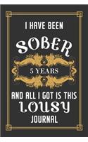 5 Years Sober Journal