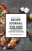Recipe Journal for Men