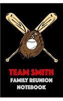 Team Smith Family Reunion Notebook