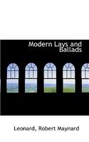 Modern Lays and Ballads