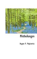 Mittheilungen