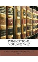 Publications, Volumes 9-12