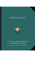 Poetical Essays