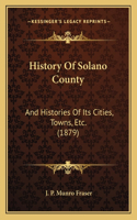 History Of Solano County