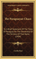 The Paraguayan Chaco