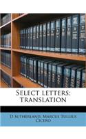 Select Letters; Translation