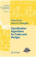 Classification Algorithms for Codes and Designs: (ACM)