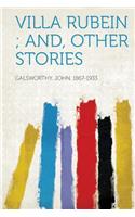 Villa Rubein; And, Other Stories