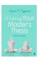 Writing Your Master's Thesis