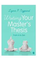 Writing Your Master&#8242;s Thesis