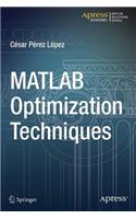 MATLAB Optimization Techniques