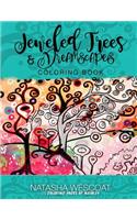 Jeweled Trees & Dreamscapes Coloring Book