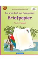 BROCKHAUSEN Bastelbuch Band 1 - Das große Buch zum Ausschneiden: Briefpapier: Pirat: Papagei(1 Pirat: Papagei)