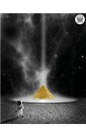 Notebook Kingdom Fantasy Series: Fantasy Notebook Notepad Journal Diary or Composition Book Blank 100 Pages 8.5x11 Pyramid On The Moon