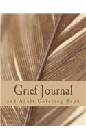 Grief Journal and Adult Coloring Book
