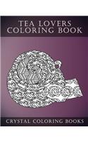 Tea Lovers Coloring Book