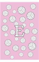 E Volleyball Notebook