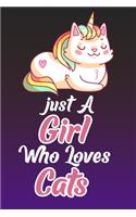 Just A Girl Who Loves Cats