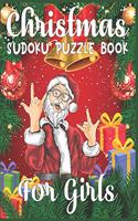 Christmas Sudoku Puzzle Book For Girls: 220 Sudoku Puzzles Easy - Hard With Solution - A Brain challenge Game For Smart Girls - Best Gaming Book Gift For Girls- large print sudoku puzzle b