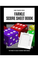 Farkle Score Sheet Book