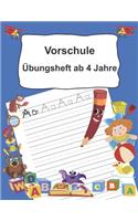 Vorschule Übungsheft ab 4 Jahre