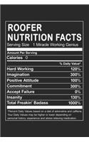 Roofer Nutrition Facts