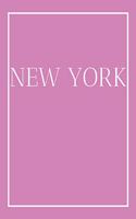 New York: A decorative book for coffee tables, end tables, bookshelves and interior design styling Stack city books to add decor to any room. Rose cover effec