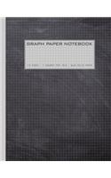Graph Paper Notebook: Grid Paper Composition Notebook; Quad Ruled Paper; 5 Squares Per Inch; 110 Pages (8.5 x 11)