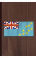 Tuvalu Flag Journal Notebook