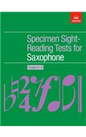 Specimen Sight-Reading Tests for Saxophone, Grades 6-8