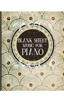 Blank Sheet Music for Piano