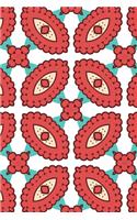 Geometric Pattern Journal - 210 Page Blank Lined Journal -12