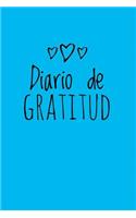 Diario de Gratitud: Para la gratitud diaria, el bienestar y la felicidad, Gratitude Journal- [Spanish Edition], (Azul)