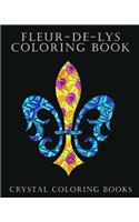 Fleur-De-Lys Coloring Book For Adults